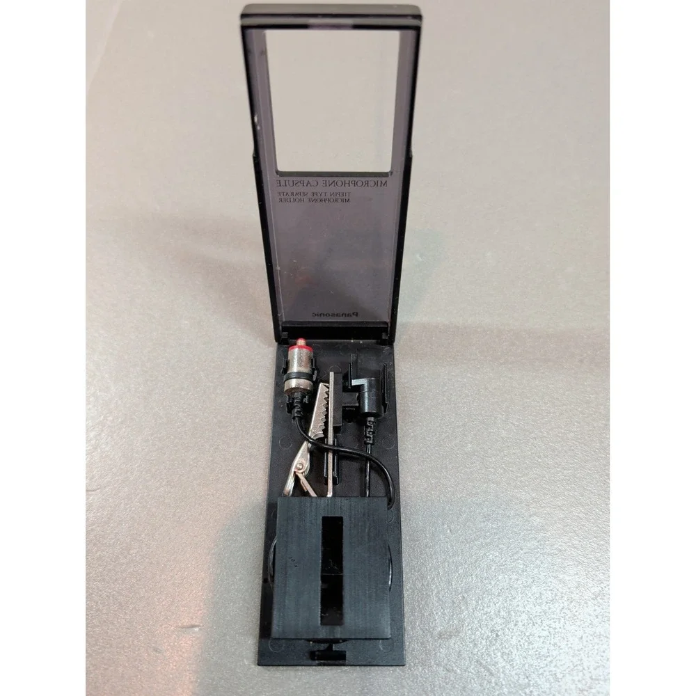 Panasonic RP-VC1510 Microphone Capsule Tiepin Type Separate Holder Made in Japan